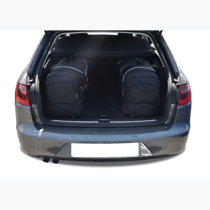 KJUST set geantă portbagaj Seat Exeo ST 2009-2013 4 buc. negru 14