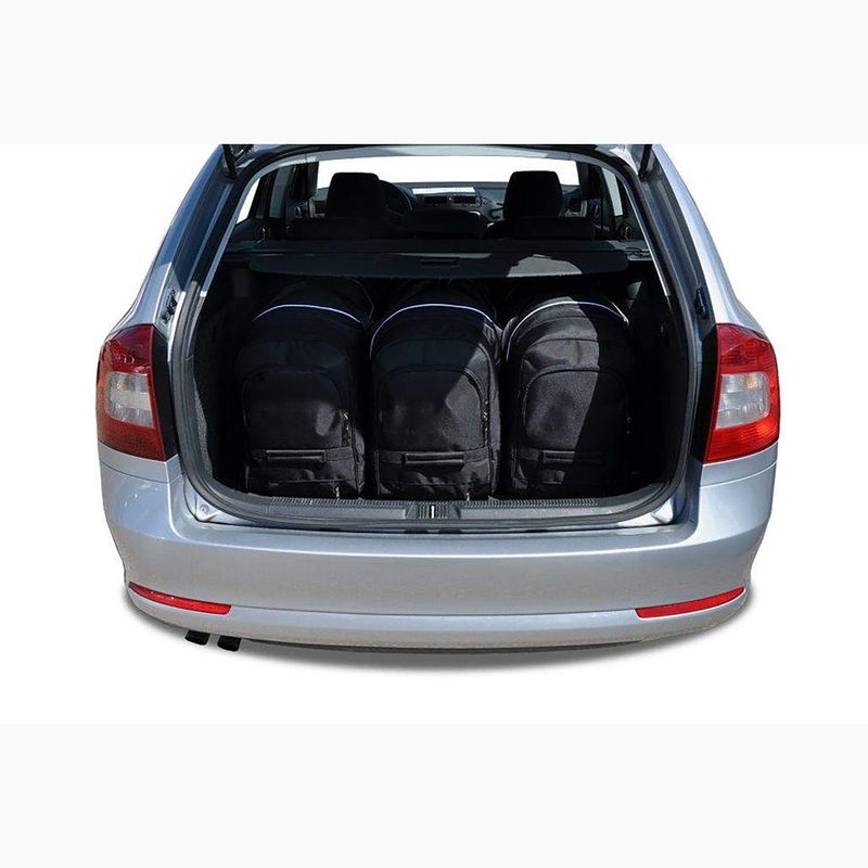 Set de saci de portbagaj KJUST Skoda Octavia Combi 2004-2013 5 buc negru. 13