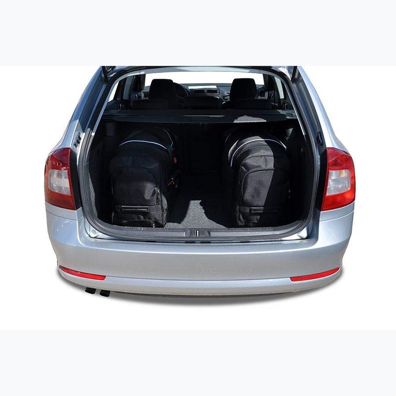 Set de saci de portbagaj KJUST Skoda Octavia Combi 2004-2013 5 buc negru. 14