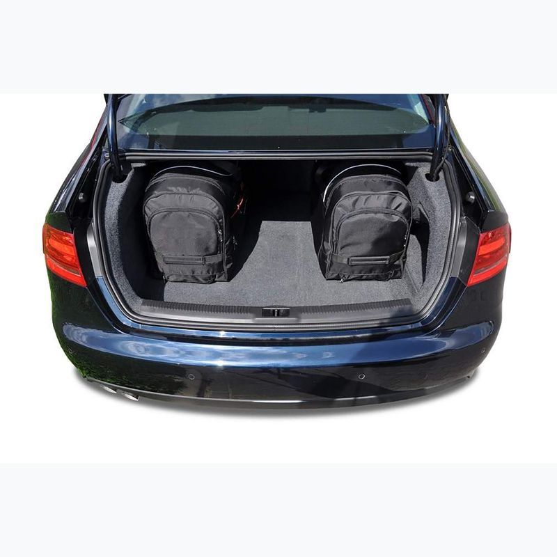 KJUST sac de boot set Audi A4 Limousine 2007-2015 5 buc negru 20