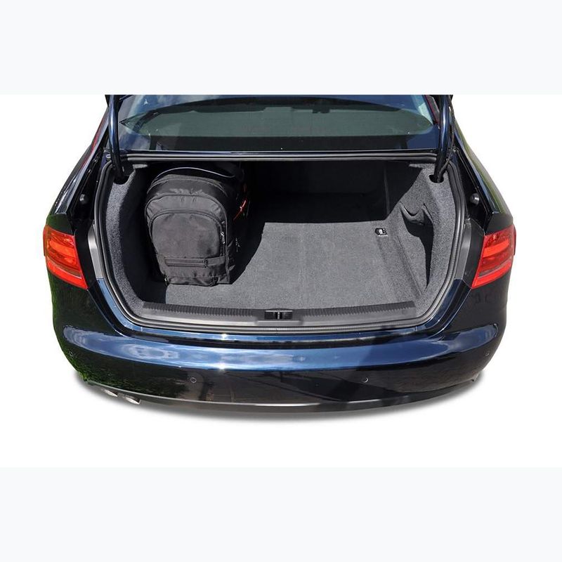 KJUST sac de boot set Audi A4 Limousine 2007-2015 5 buc negru 21