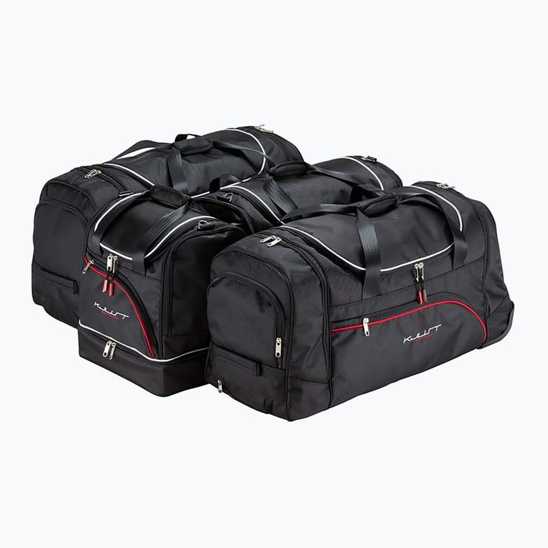 KJUST set geantă portbagaj Opel Insignia Tourer 2009-2017 4 buc negru.