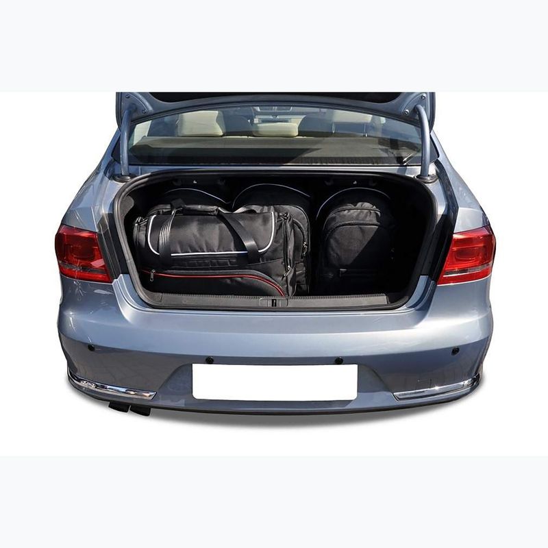 Set de genți pentru portbagaj KJUST Volkswagen Passat Limousine 2010-2014 5 buc. negru 17