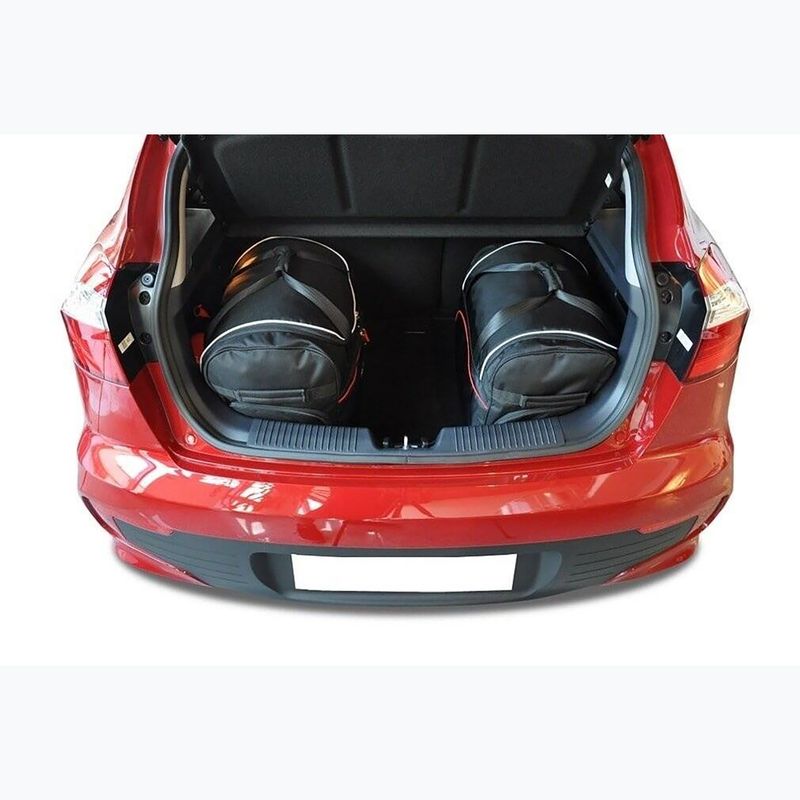Set de genți pentru portbagaj KJUST Kia Rio Hatchback 2011-2016 3 buc. black 11