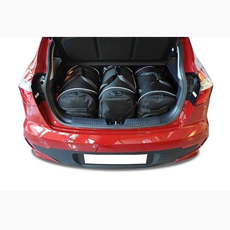 Set de genți pentru portbagaj KJUST Kia Rio Hatchback 2011-2016 3 buc. black 14