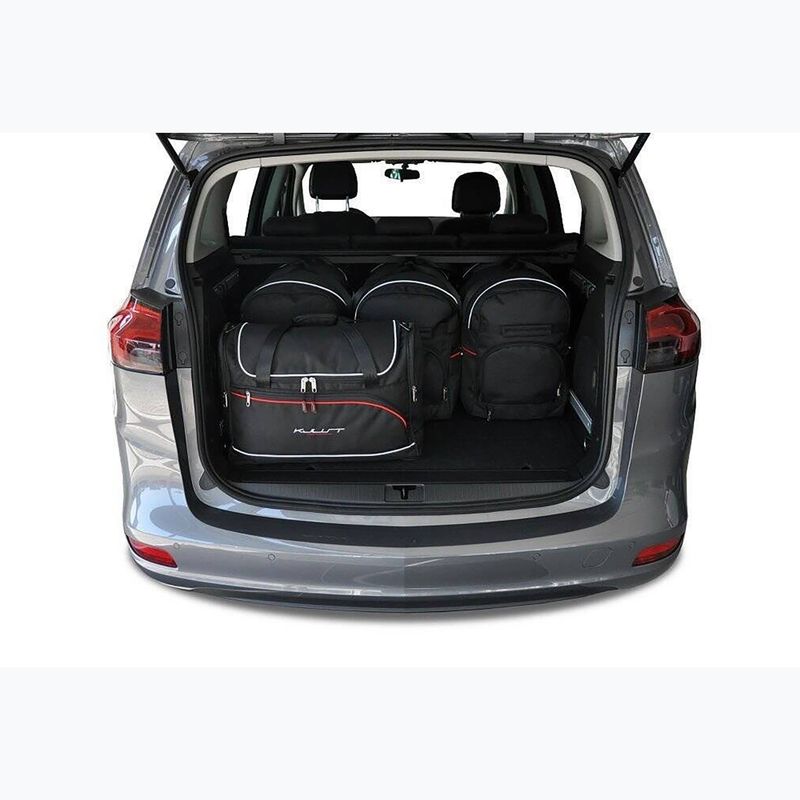 KJUST set sac pentru compartimentul de bagaje Opel Zafira 2011-2019 5 buc. negru 13