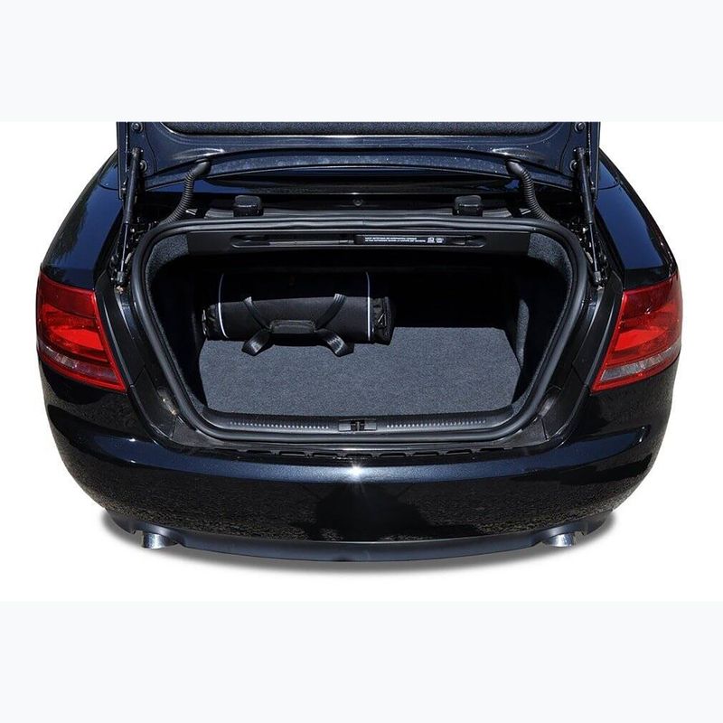KJUST set geantă portbagaj Audi A4 Cabrio 2005-2009 4 buc negru 18