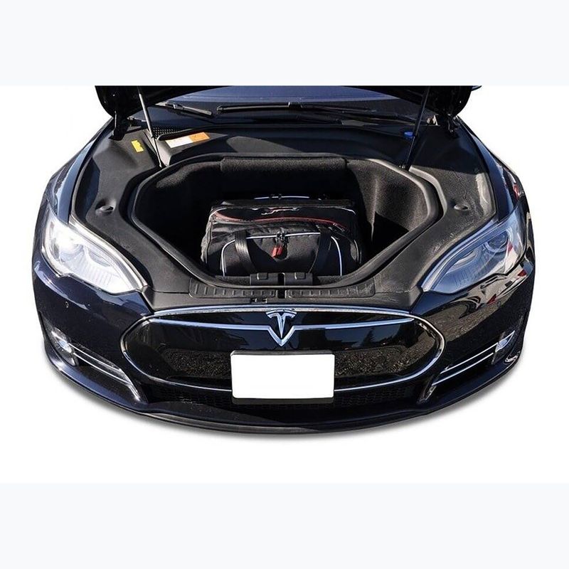 KJUST Tesla Model S 2012-2016 set de saci pentru compartimentul de bagaje 6 buc negru. 22