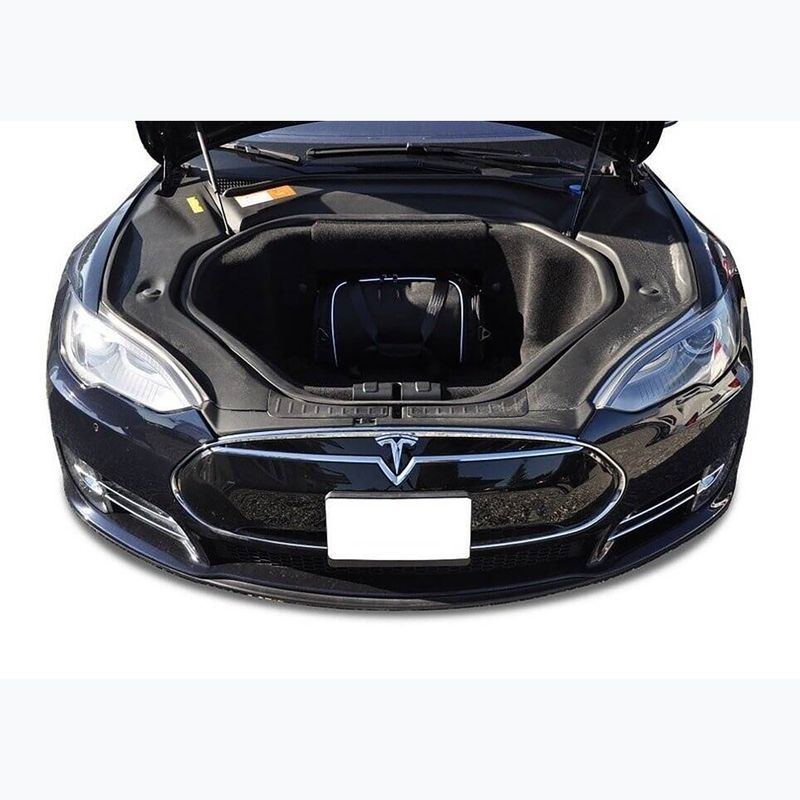 KJUST Tesla Model S 2012-2016 set de saci pentru compartimentul de bagaje 6 buc negru. 23