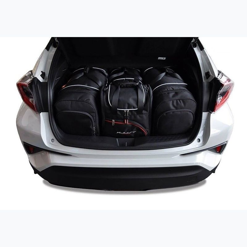 KJUST Toyota C-Hr 2016-2023 set sac pentru compartimentul de bagaje 4 buc negru. 12