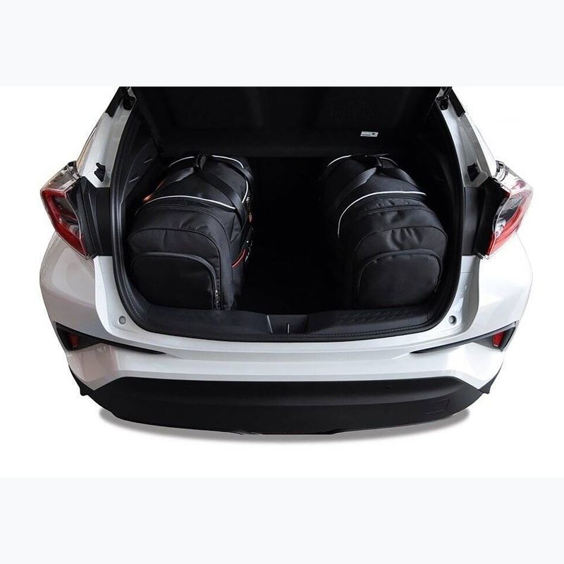 KJUST Toyota C-Hr 2016-2023 set sac pentru compartimentul de bagaje 4 buc negru. 14