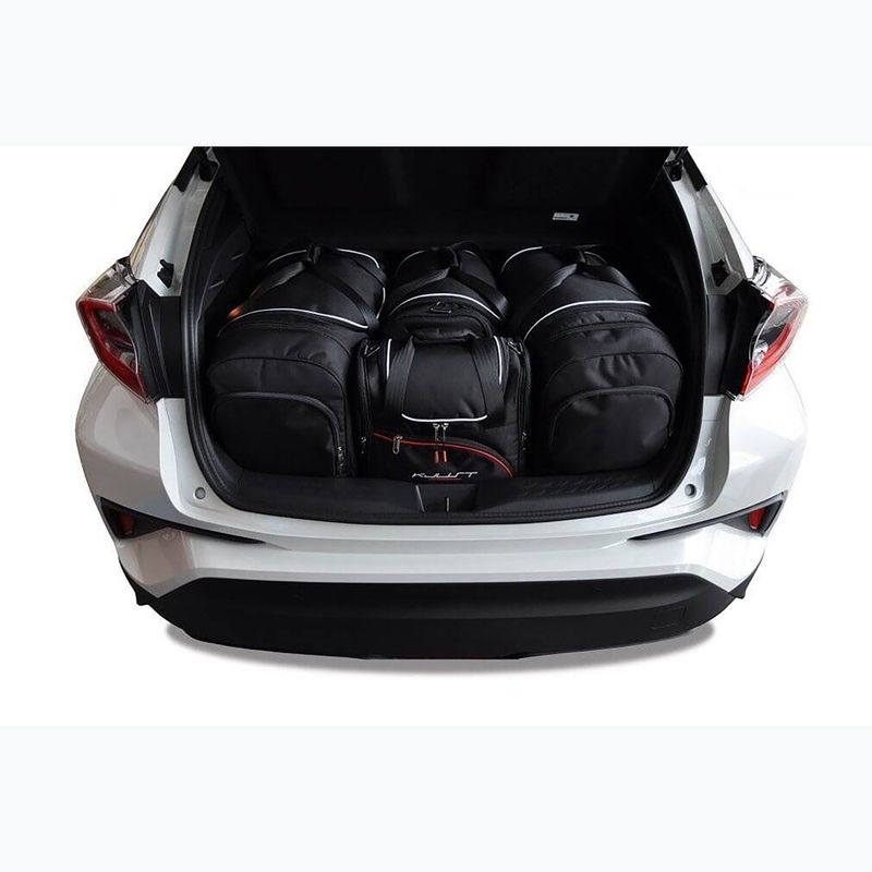 KJUST Toyota C-Hr 2016-2023 set sac pentru compartimentul de bagaje 4 buc negru. 17