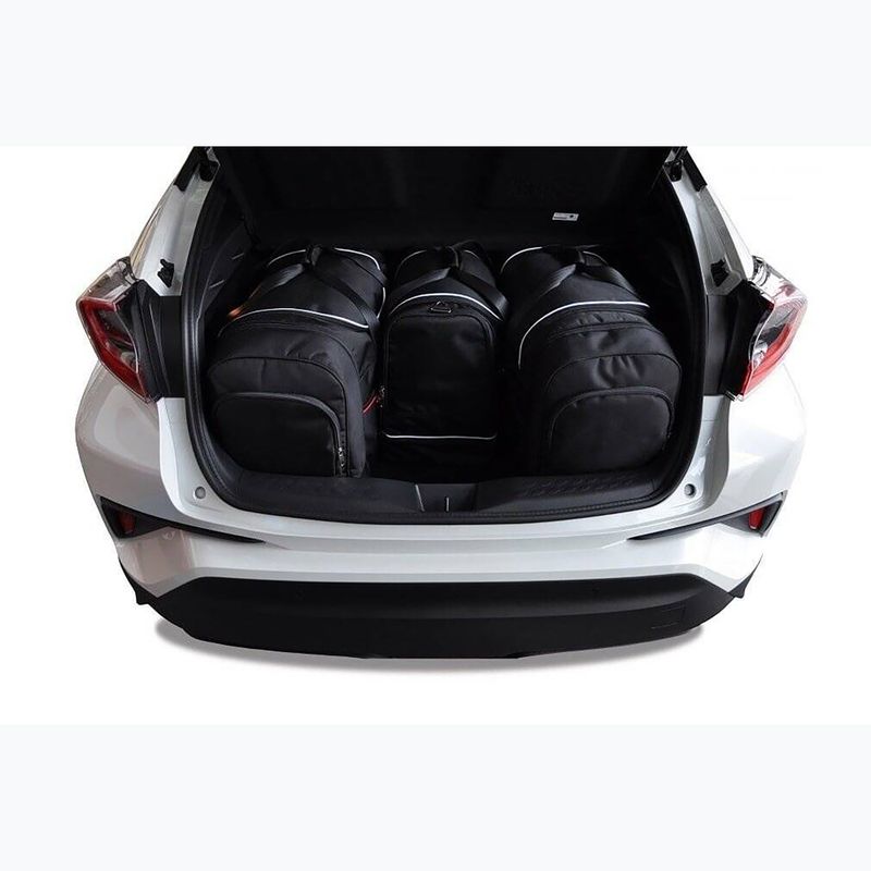 KJUST Toyota C-Hr 2016-2023 set sac pentru compartimentul de bagaje 4 buc negru. 18