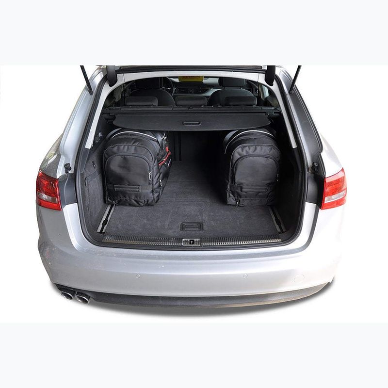 KJUST set geantă portbagaj Audi A6 Allroad 2011-2017 5 buc negru 19