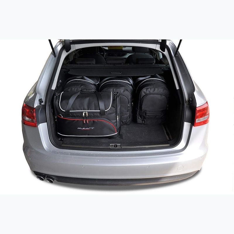 KJUST set sac pentru compartimentul de bagaje Audi A6 Avant 2011-2017 5 buc negru 18