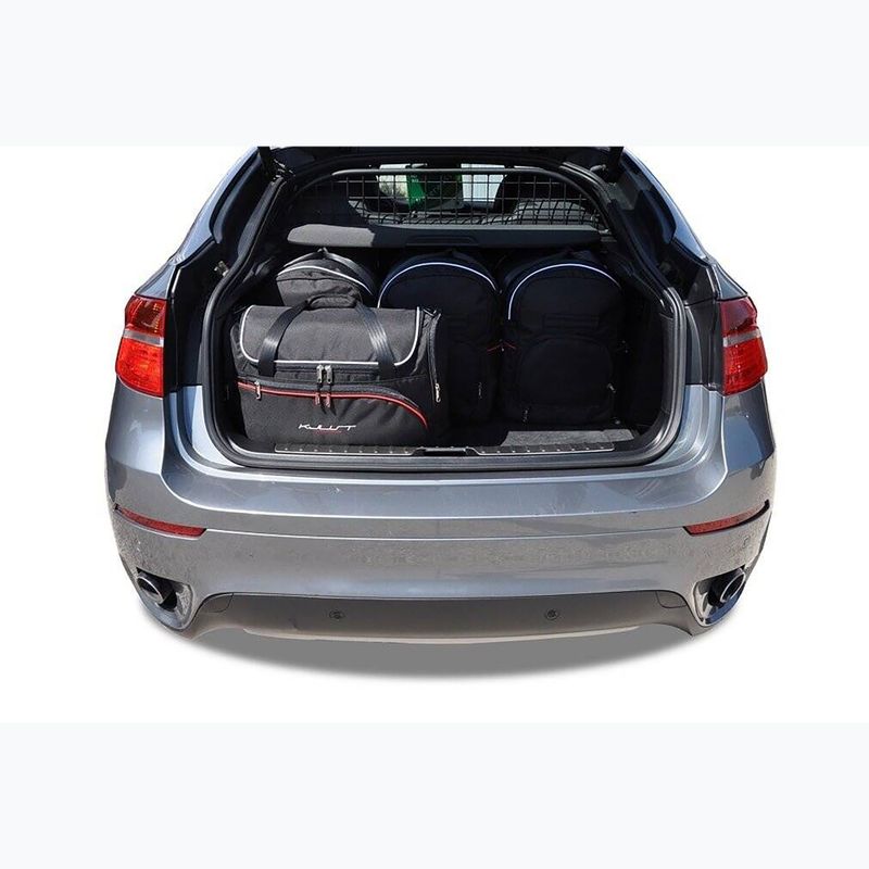 KJUST BMW X6 set sac pentru compartimentul de bagaje 2008-2014 5 buc negru 14