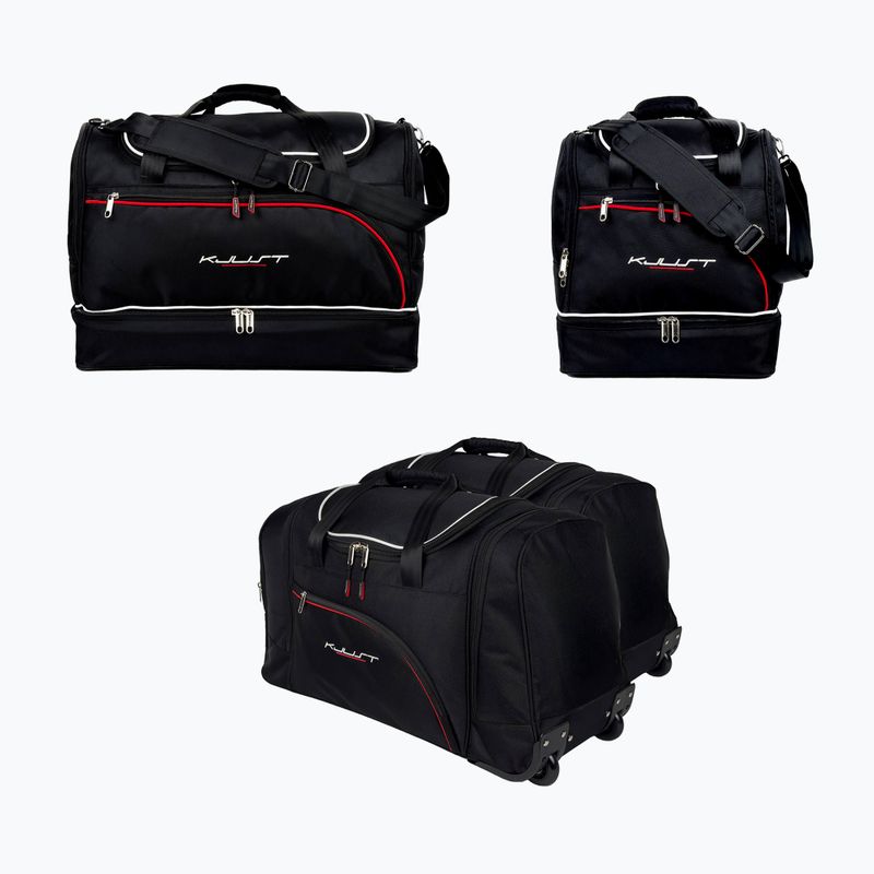 Set de genți pentru portbagaj KJUST Mercedes-Benz Cls Coupe 2011-2017 4 buc. negru