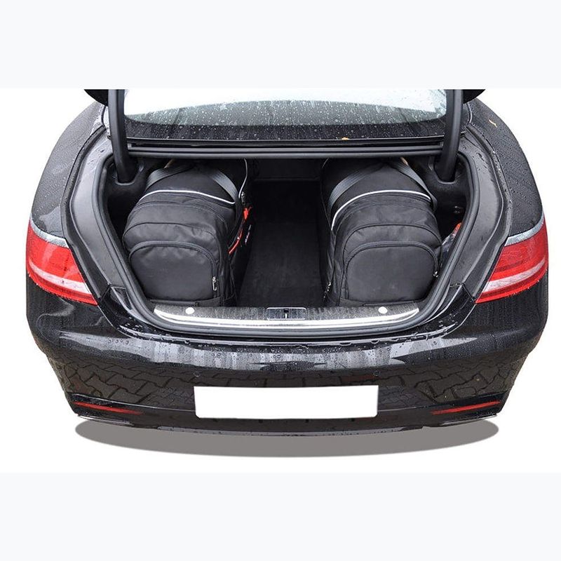 Set de genți pentru portbagaj KJUST Mercedes-Benz S Coupe 2014-2020 4 buc. negru 13