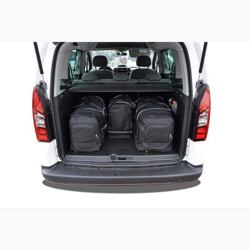 Set de genți pentru portbagaj KJUST Citroen Berlingo 2008-2018 4 buc. black 19