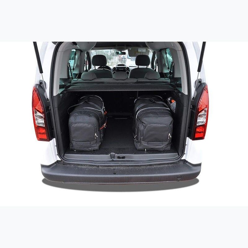 Set de genți pentru portbagaj KJUST Citroen Berlingo 2008-2018 4 buc. black 20