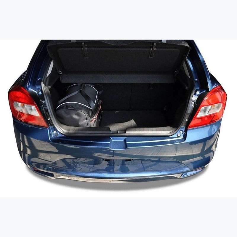 KJUST Suzuki Baleno 2016-2019 set de saci pentru compartimentul de bagaje 3 buc negru. 11