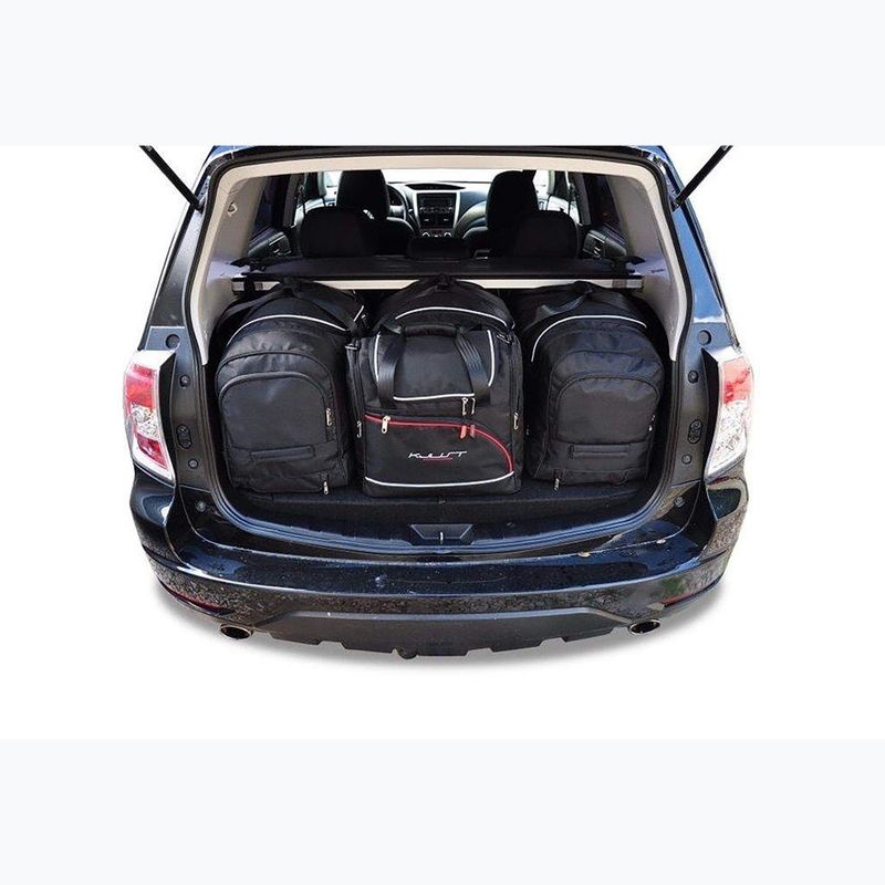 KJUST Subaru Forester 2008-2013 set de pungi pentru compartimentul de bagaje 4 buc negru. 12