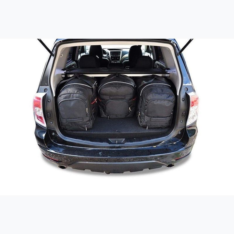 KJUST Subaru Forester 2008-2013 set de pungi pentru compartimentul de bagaje 4 buc negru. 13