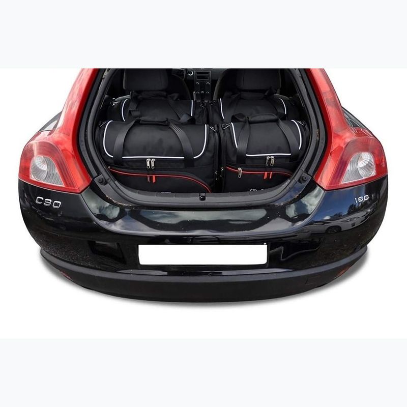 Set de genți pentru portbagaj KJUST Volvo C30 2006-2012 4 buc. negru 10