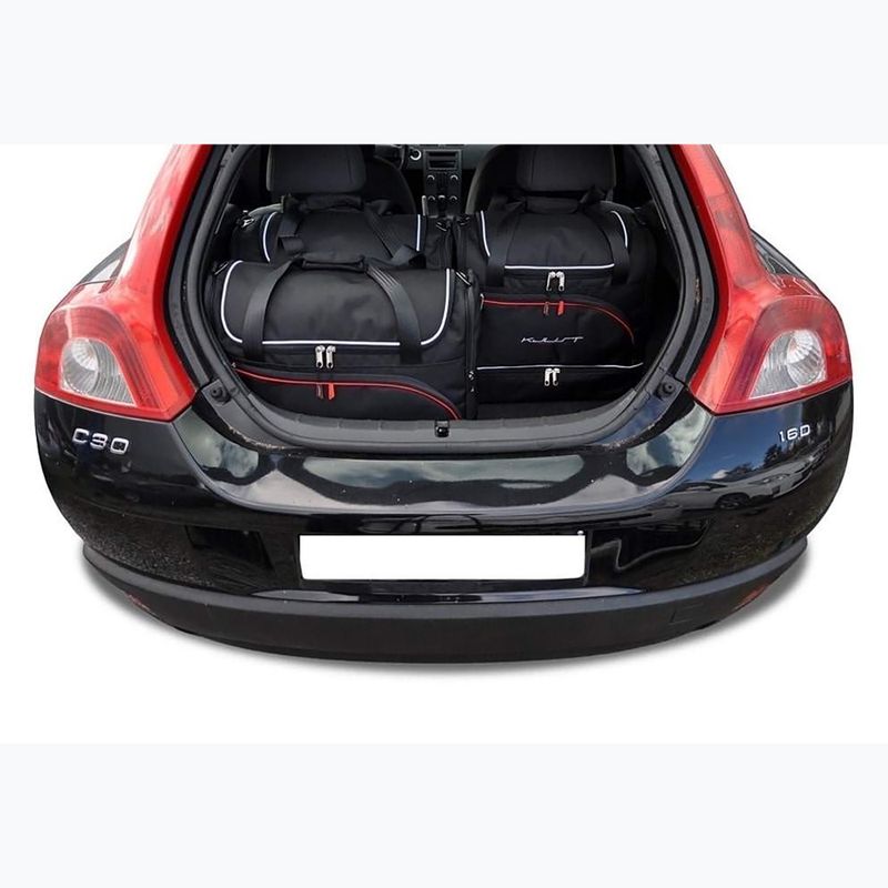 Set de genți pentru portbagaj KJUST Volvo C30 2006-2012 4 buc. negru 11