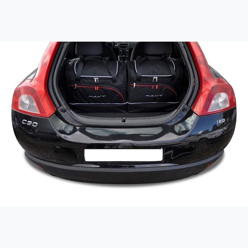 Set de genți pentru portbagaj KJUST Volvo C30 2006-2012 4 buc. negru 12