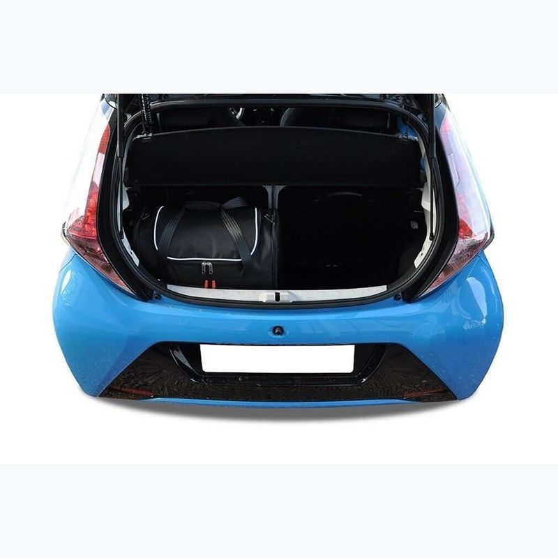 KJUST Toyota Aygo 2014-2021 set sac pentru compartimentul de bagaje 2 buc negru. 11