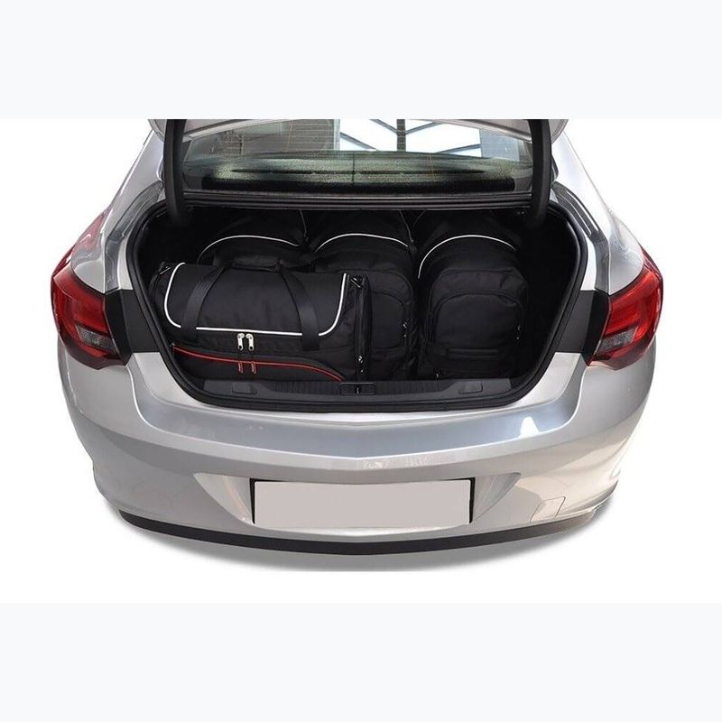 KJUST set geantă portbagaj Opel Astra Limousine 2012-2019 5 buc negru. 12