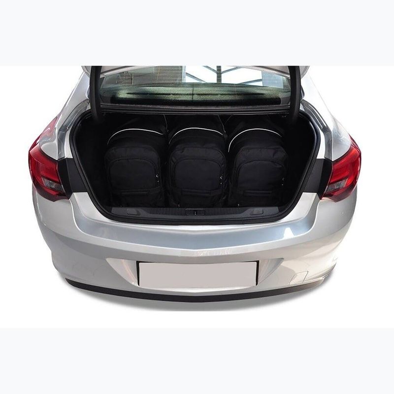 KJUST set geantă portbagaj Opel Astra Limousine 2012-2019 5 buc negru. 13
