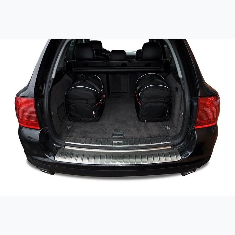 KJUST Porsche Cayenne 2002-2010 set de pungi pentru compartimentul de bagaje 5 buc. negru 15