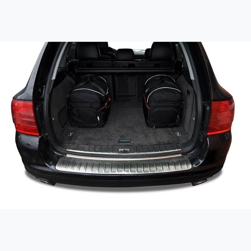 KJUST Porsche Cayenne 2002-2010 set de pungi pentru compartimentul de bagaje 5 buc. negru 15
