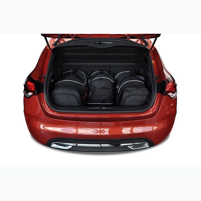 Set de genți pentru portbagaj KJUST Citroen Ds4 Hatchback 2011-2015 4 buc. black 16