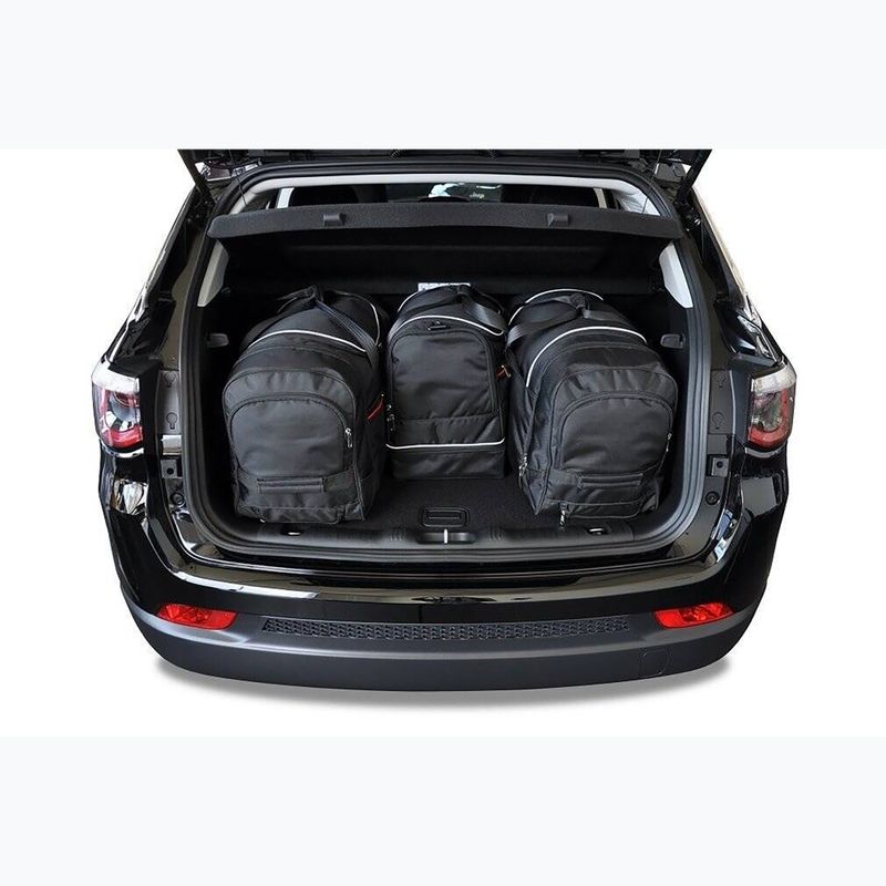 Set de genți pentru portbagaj KJUST Jeep Compass 2017+ 4 buc. black 19