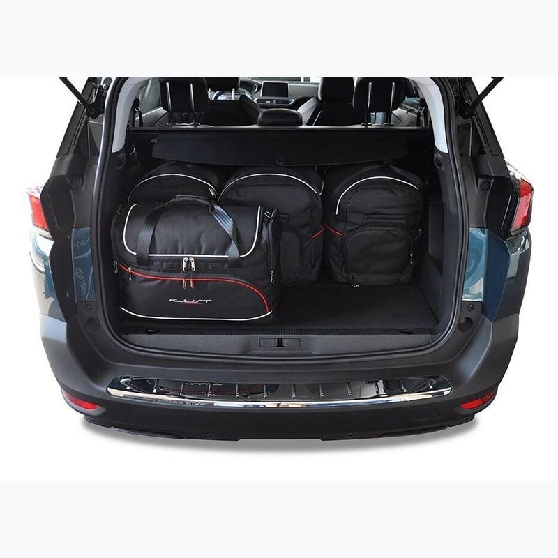 Set bagaje KJUST Peugeot 5008 2017+ 5 buc negru. 13