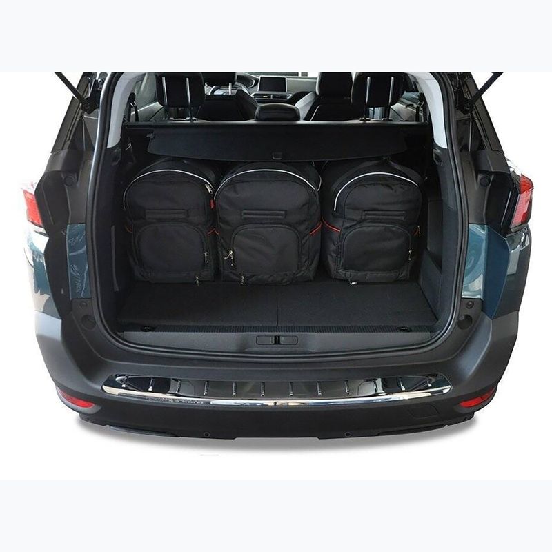 Set bagaje KJUST Peugeot 5008 2017+ 5 buc negru. 14