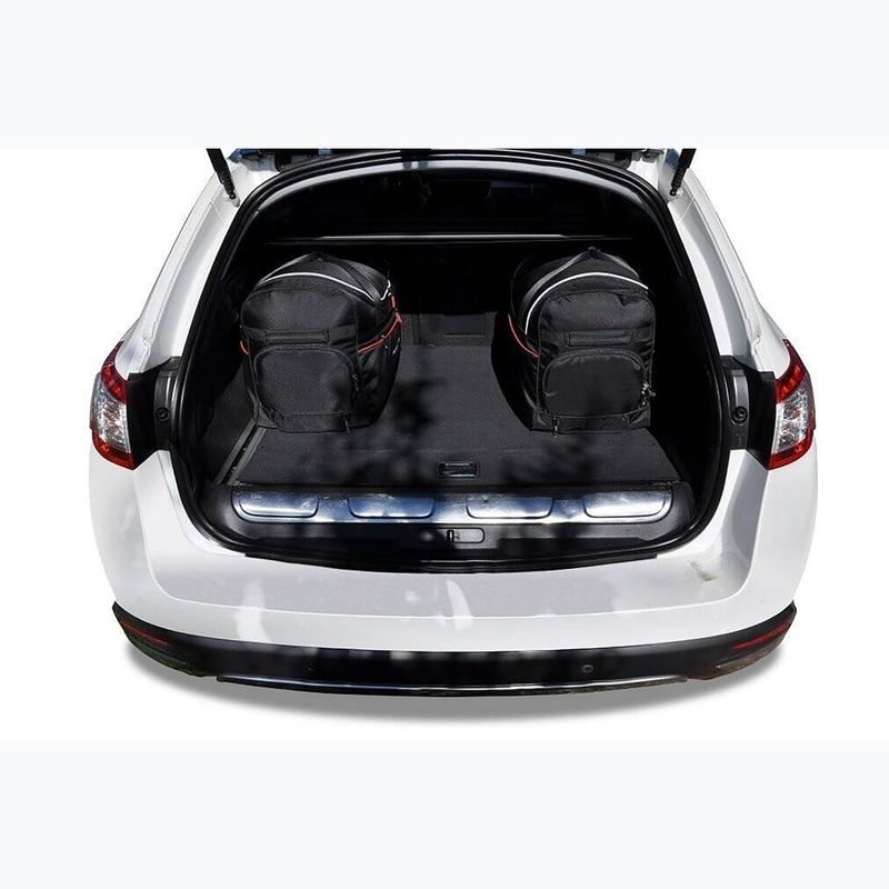 KJUST set geantă portbagaj Peugeot 508 Rhx 2012-2014 5 buc negru. 15