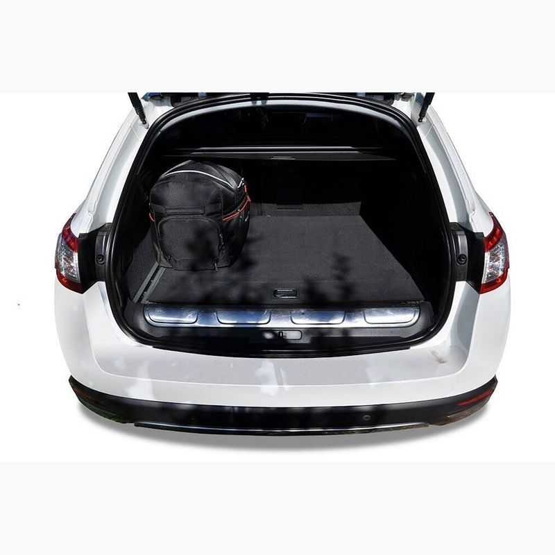 KJUST set geantă portbagaj Peugeot 508 Rhx 2012-2014 5 buc negru. 16