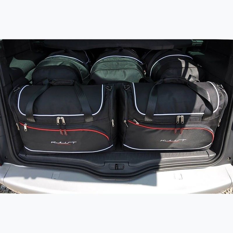 KJUST set geantă portbagaj Renault Espace 2002-2014 5 buc negru. 10