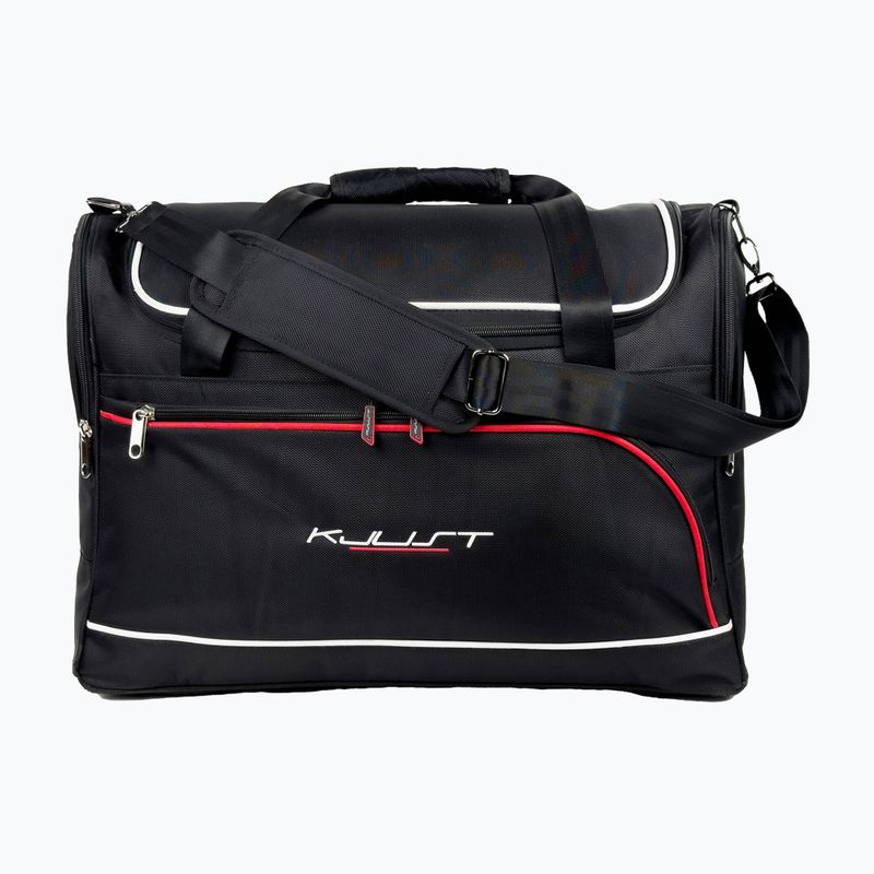KJUST Audi A3 Cabrio 2014-2016 bagaj compartiment sac set 4 buc negru 2