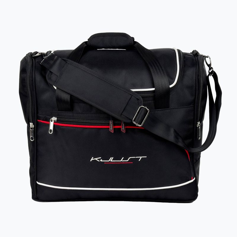 KJUST Audi A3 Cabrio 2014-2016 bagaj compartiment sac set 4 buc negru 3