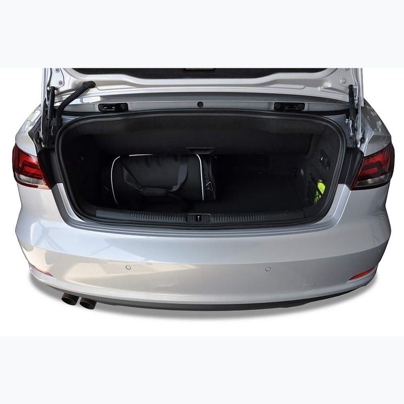 KJUST Audi A3 Cabrio 2014-2016 bagaj compartiment sac set 4 buc negru 17