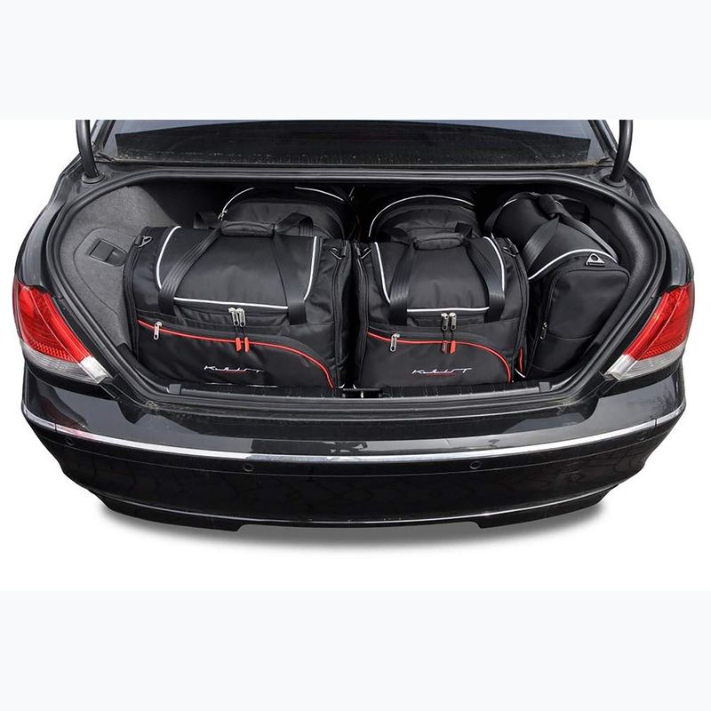 KJUST BMW 7 set sac pentru compartimentul de bagaje 2001-2008 5 buc negru 17