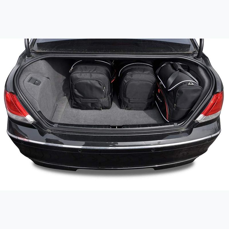 KJUST BMW 7 set sac pentru compartimentul de bagaje 2001-2008 5 buc negru 19