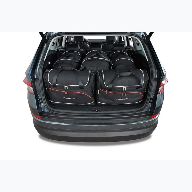 KJUST Skoda Kodiaq sac de boot set 2016-2023 5 buc negru. 11