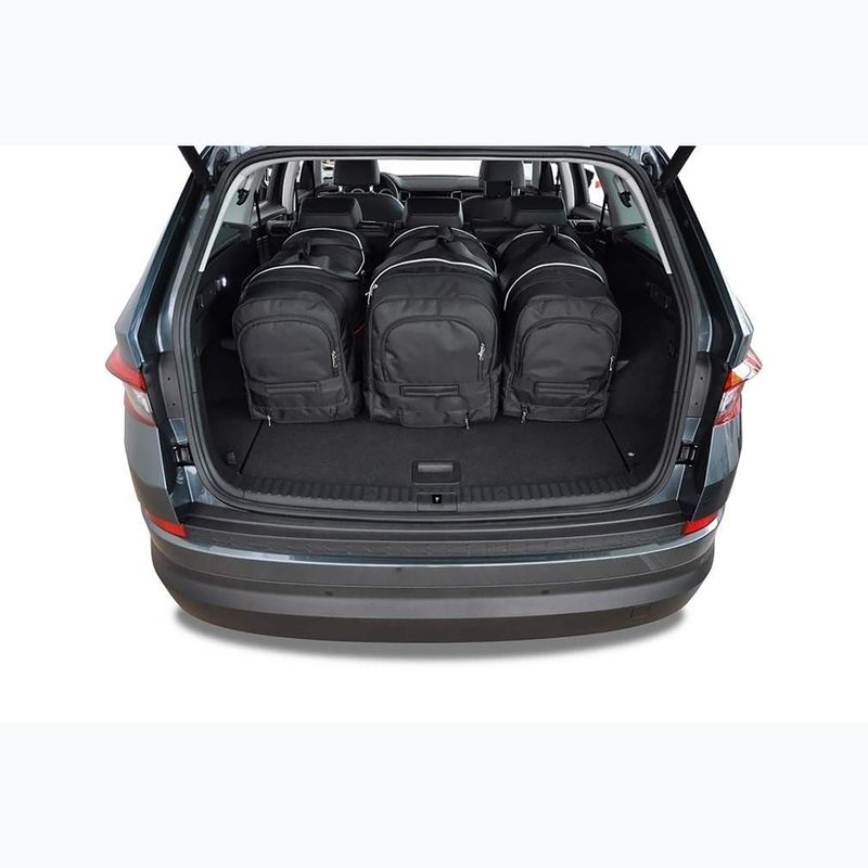 KJUST Skoda Kodiaq sac de boot set 2016-2023 5 buc negru. 13