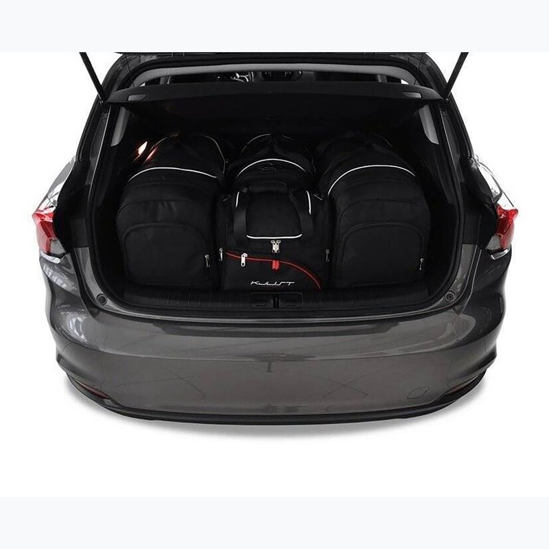 Set de genți pentru portbagaj KJUST Fiat Tipo Hatchback 2016+ 4 buc. black 16